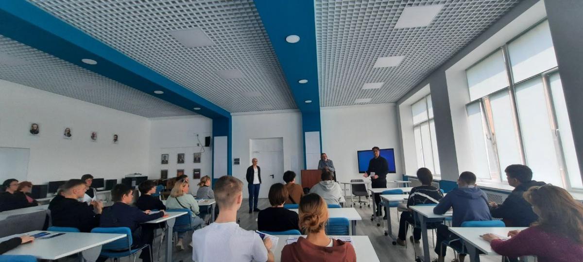 Выступление всех преподавателей.